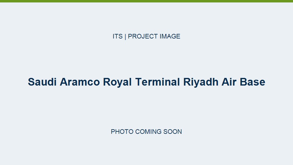 Project image placeholder: Saudi Aramco Royal Terminal Riyadh Air Base