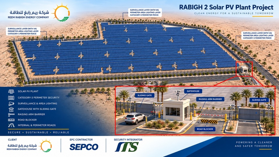 Project image placeholder: RABIGH 2 SOLAR PV PLANT PROJECT