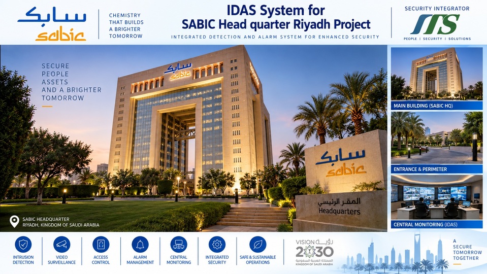 Project image placeholder: IDAS System for SABIC Head Quarter