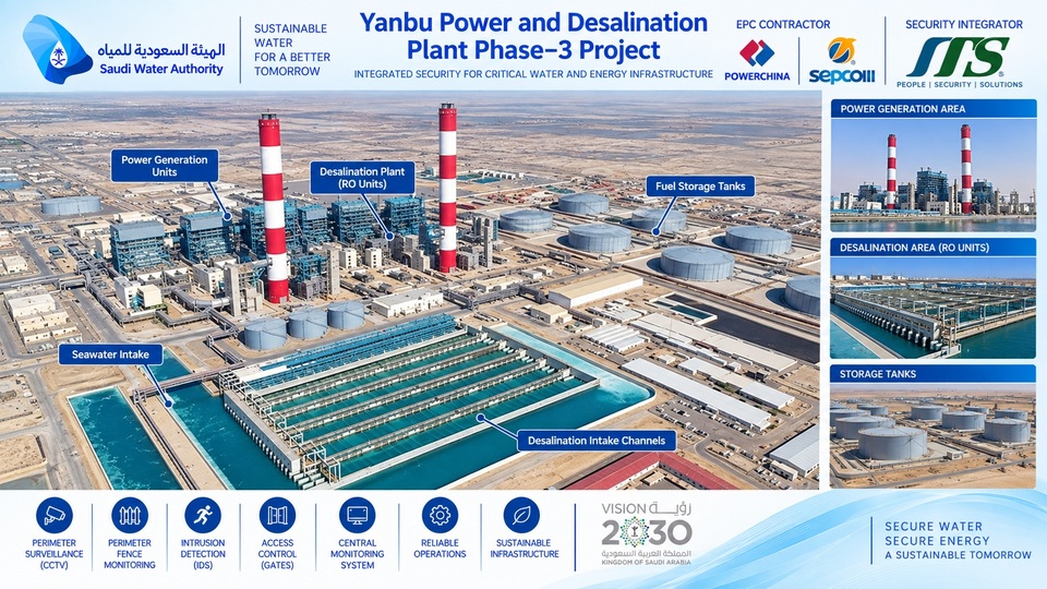 Project image placeholder: Yanbu Power and Desalination Plant Phase – 3